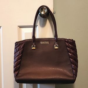 Reaction by Kenneth Cole burgundy purse